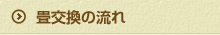 畳交換の流れ
